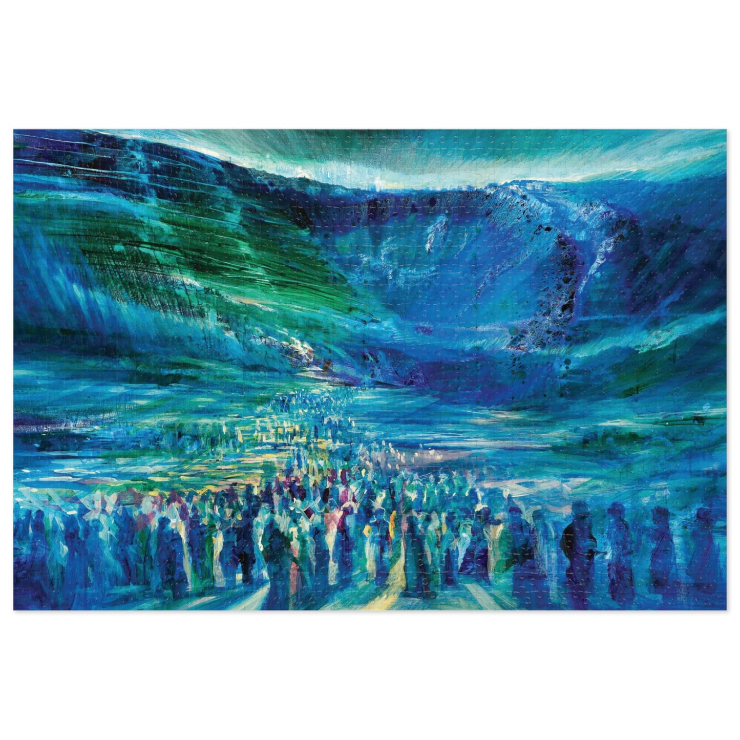 1000 Piece Puzzle | "Crossing the Red Sea" by Yoram Raanan