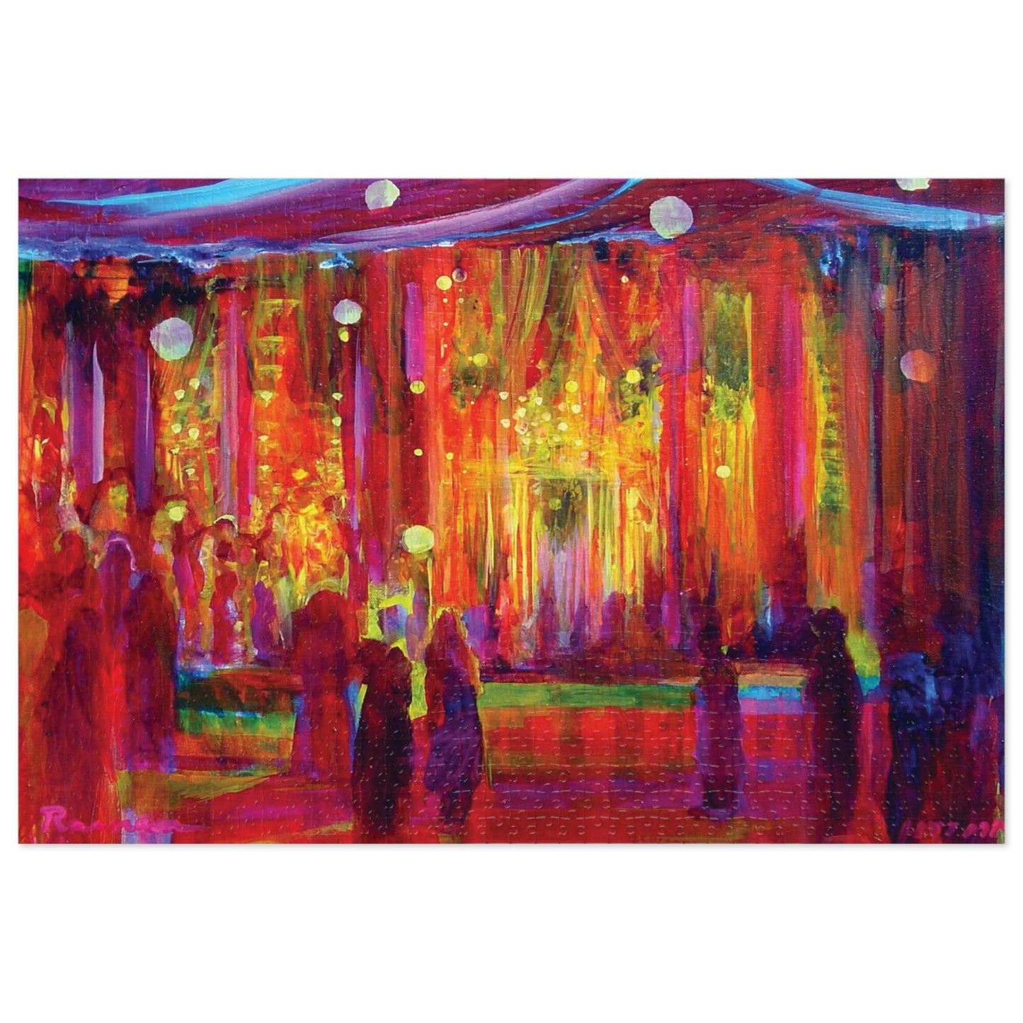 1000 Piece Puzzle | "Purim Night" by Yoram Raanan