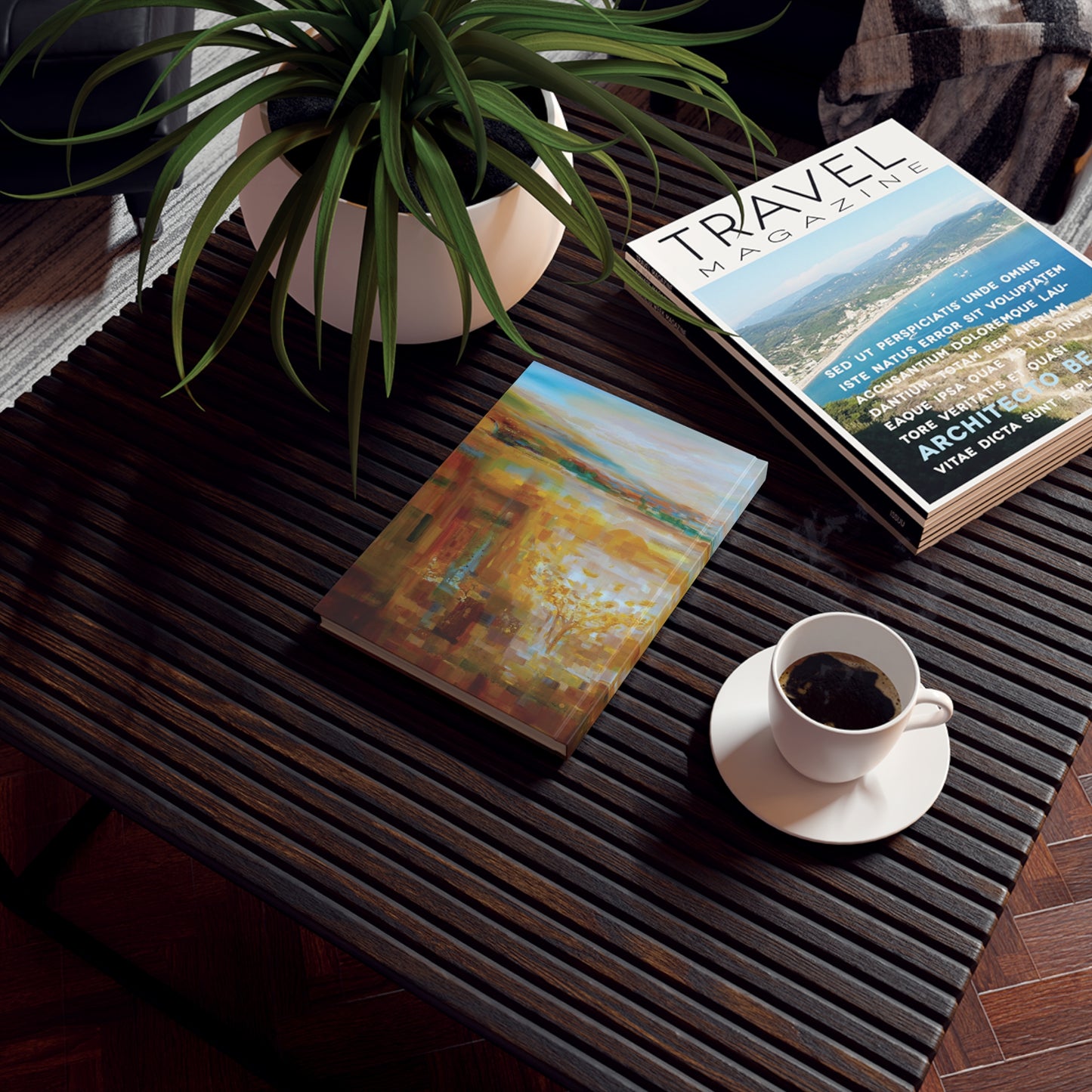 Hard Cover Journal | "Jerusalem Tree of Life" by Yoram Raanan