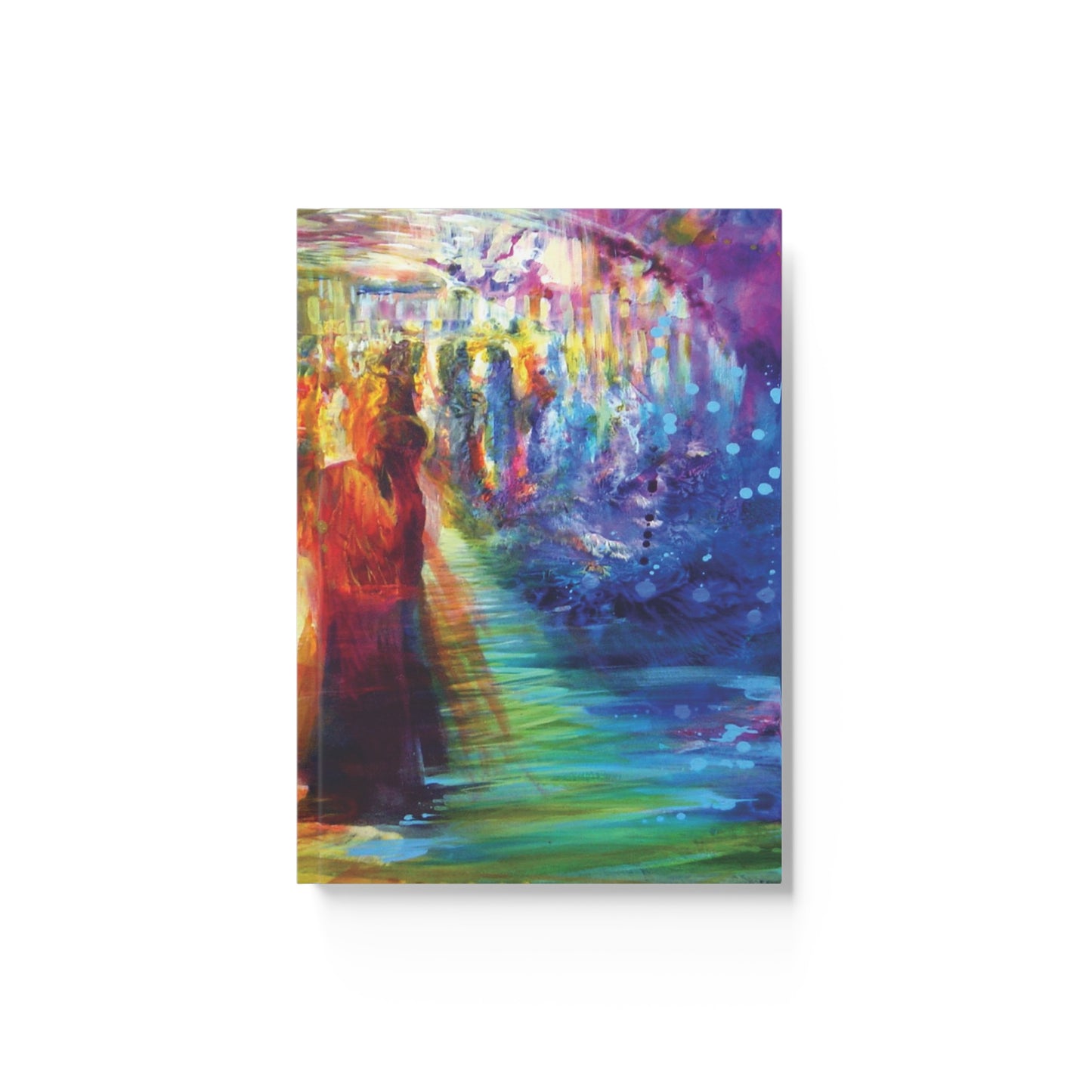 Hard Cover Journal | "Rainbow Dance" by Yoram Raanan