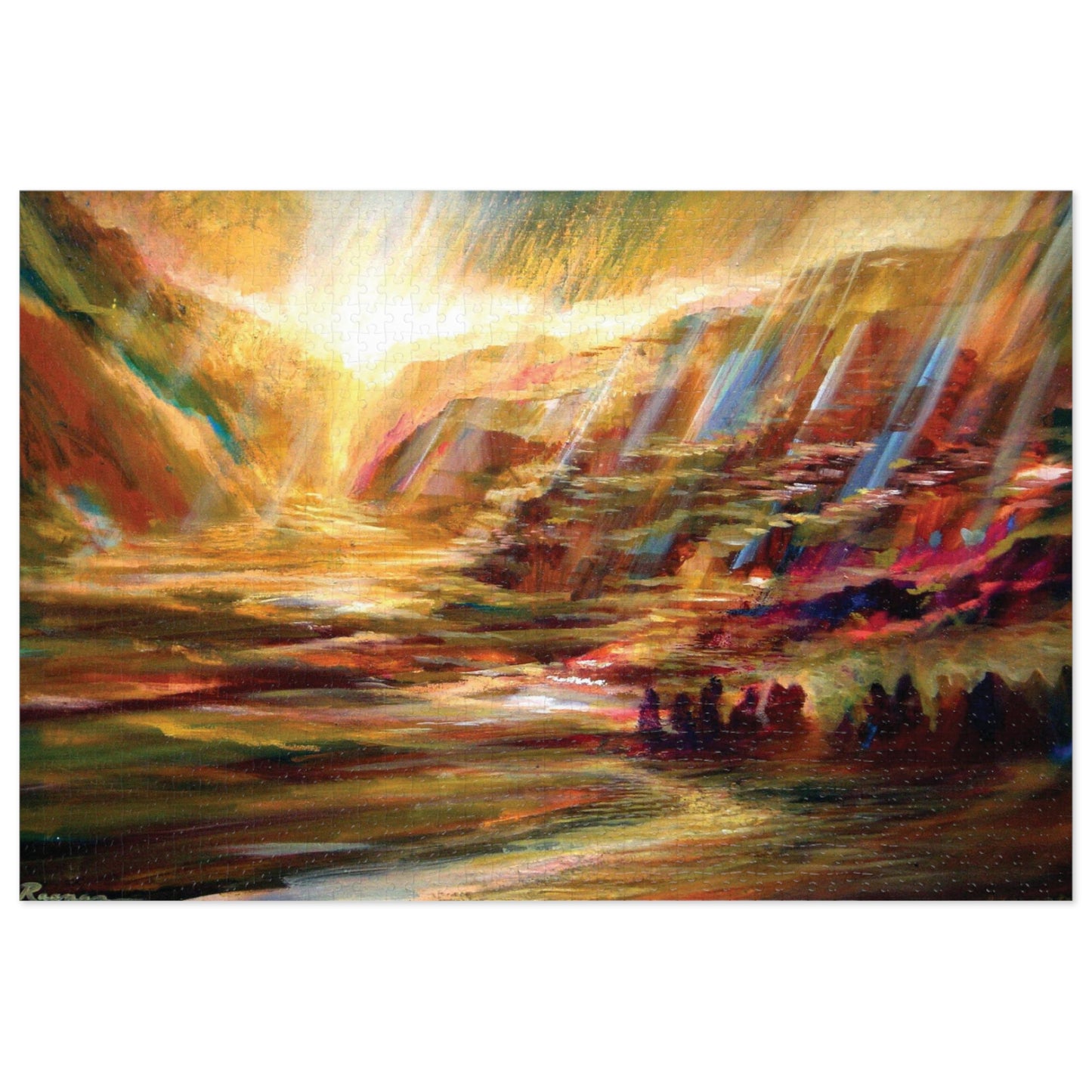 1000 Piece Puzzle | "On the Way to Sinai" by Yoram Raanan