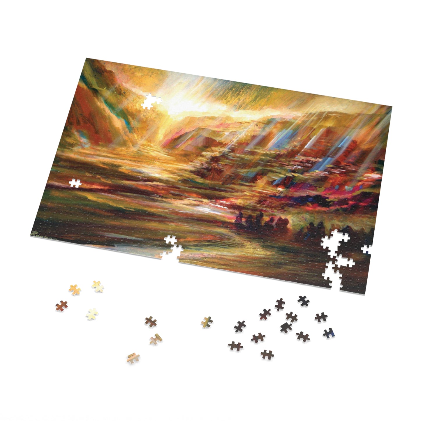 1000 Piece Puzzle | "On the Way to Sinai" by Yoram Raanan