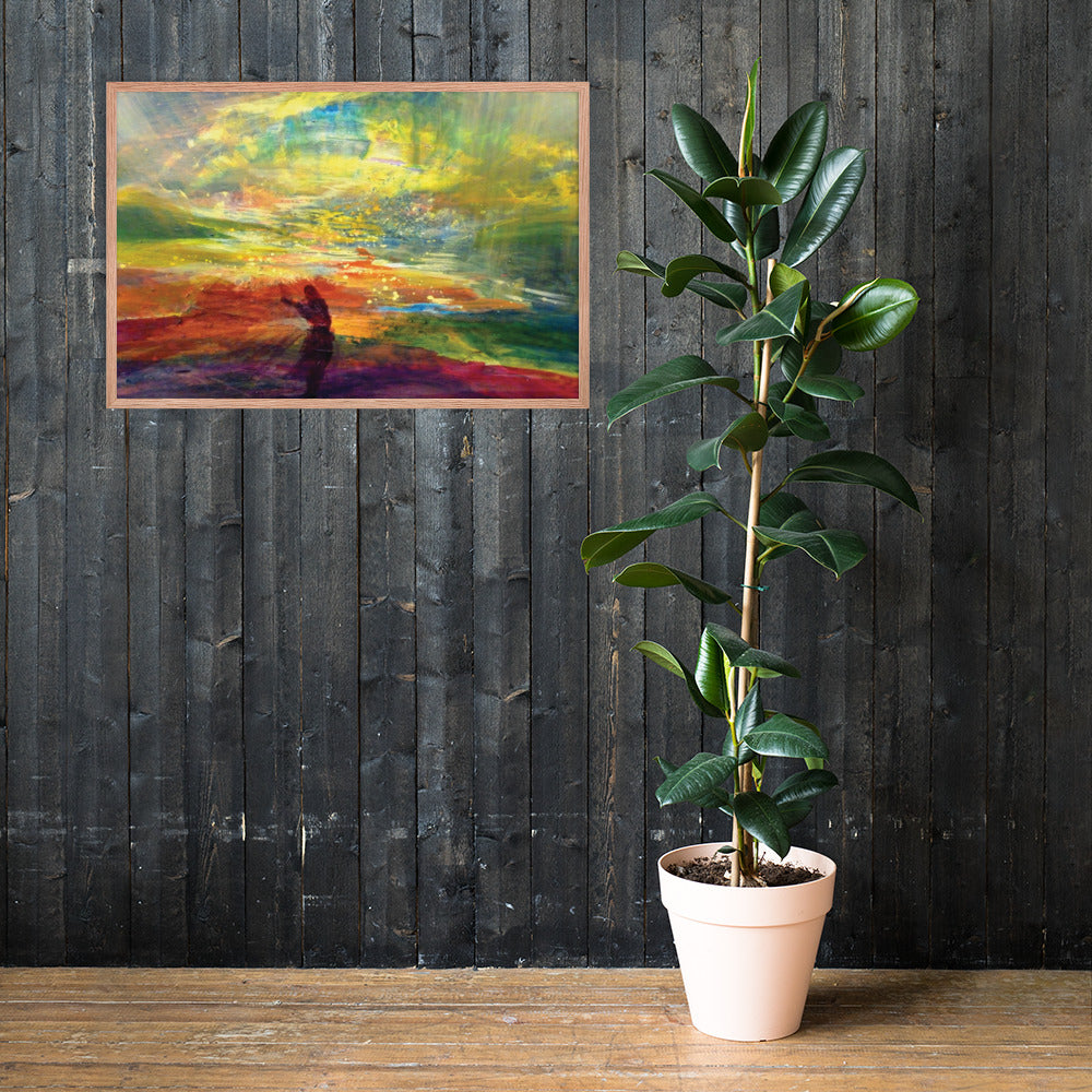 Framed Print | "The Dance of Life" by Yoram Raanan