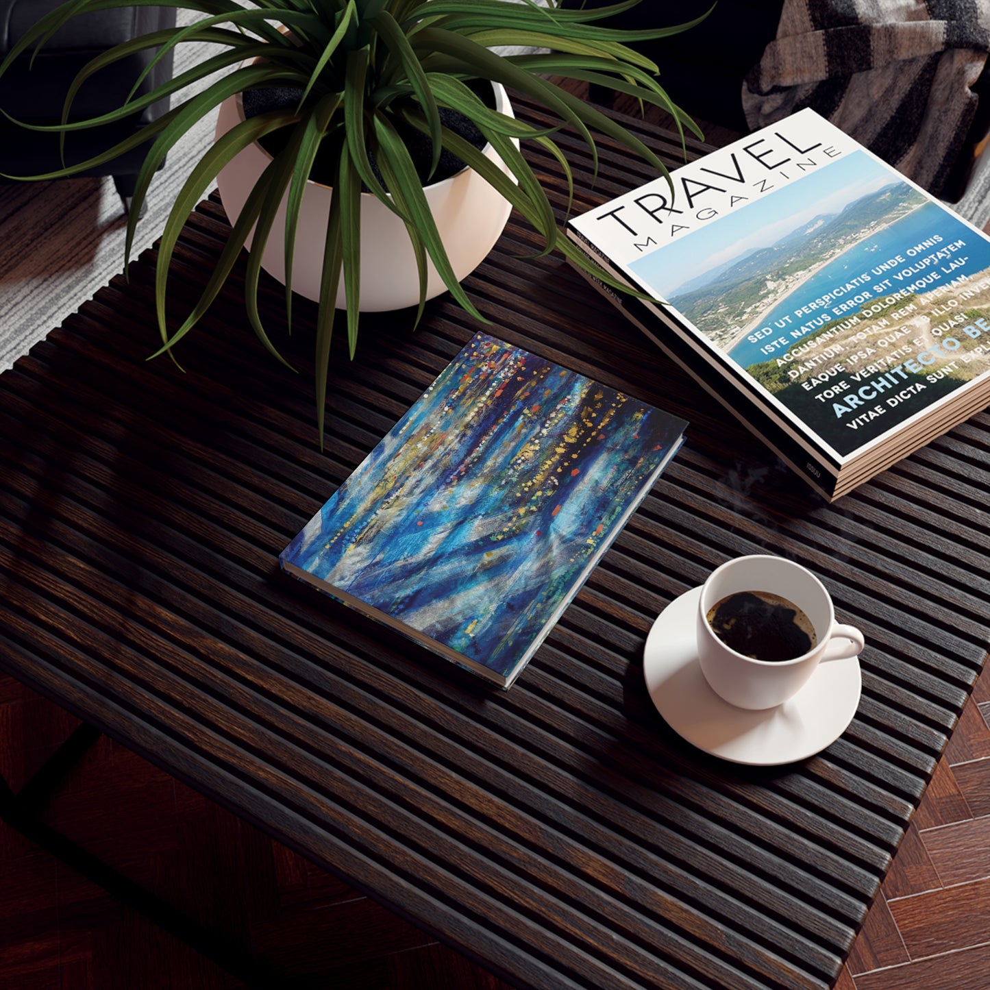 Hard Cover Journal | "Menorah Rambam Gem" by Yoram Raanan