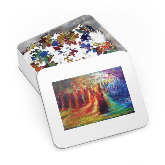 1000 Piece Puzzle | "Rainbow Dance" by Yoram Raanan