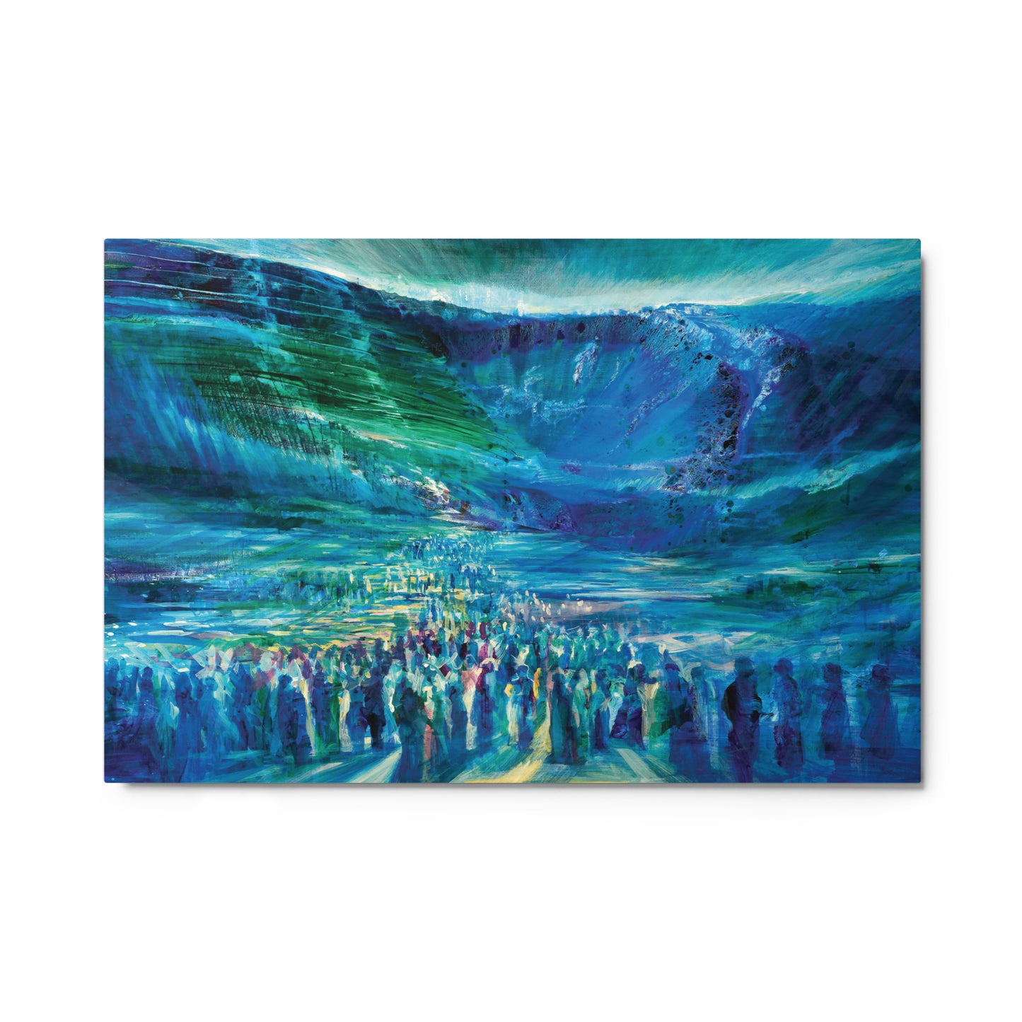 Metal Print | "Crossing the Red Sea" by Yoram Raanan