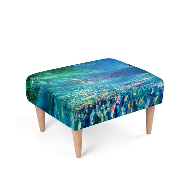 Bespoke Footstools | "Crossing the Red Sea" by Yoram Raanan