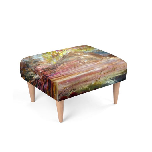 Bespoke Footstools | "Har Sinai for Now" by Yoram Raanan