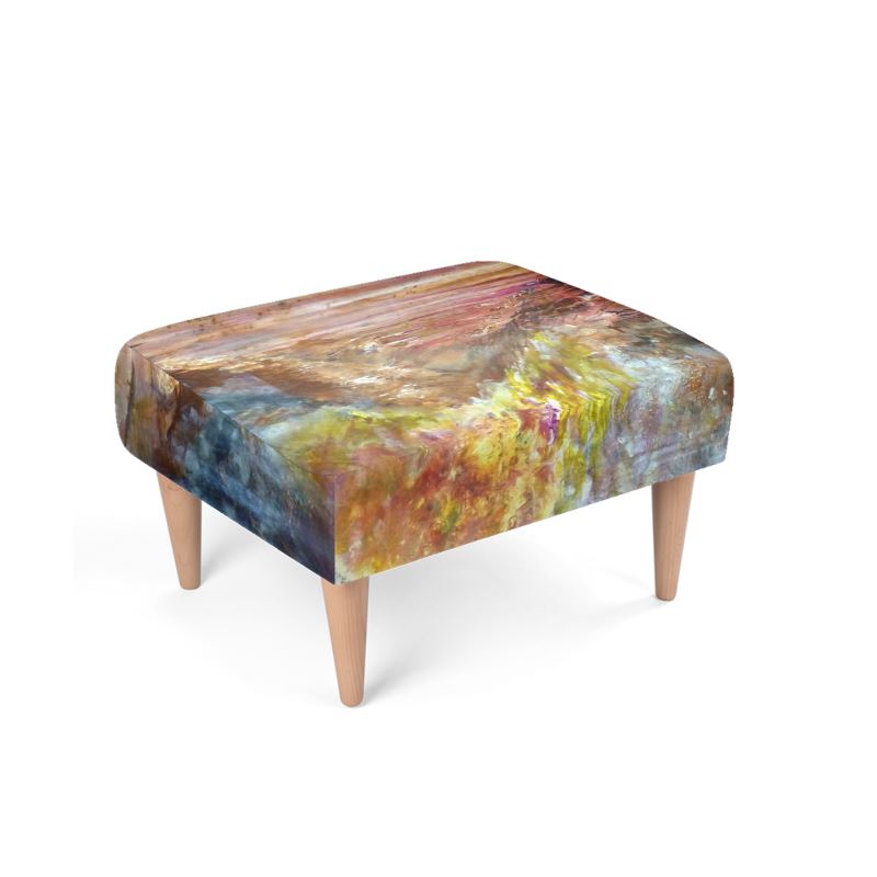 Bespoke Footstools | "Har Sinai for Now" by Yoram Raanan